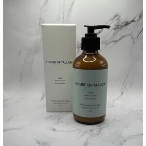 House of Tallow Thea (Eucalyptus) 100% Grass Fed Tallow Body Lotion 8oz